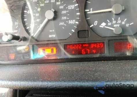 2002 BMW 325Ci из США, поврежденный, VIN WBABN33472JW60993